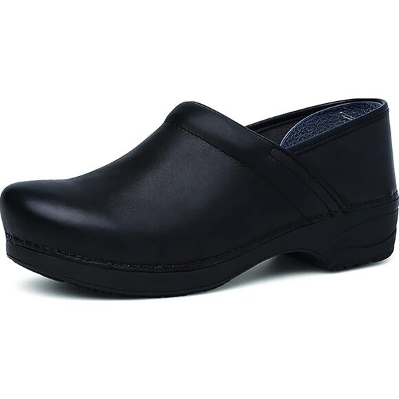 Dansko XP 2.0 Leather Clogs Shock Absorption Padded Collar Leather Black 6 main image 6